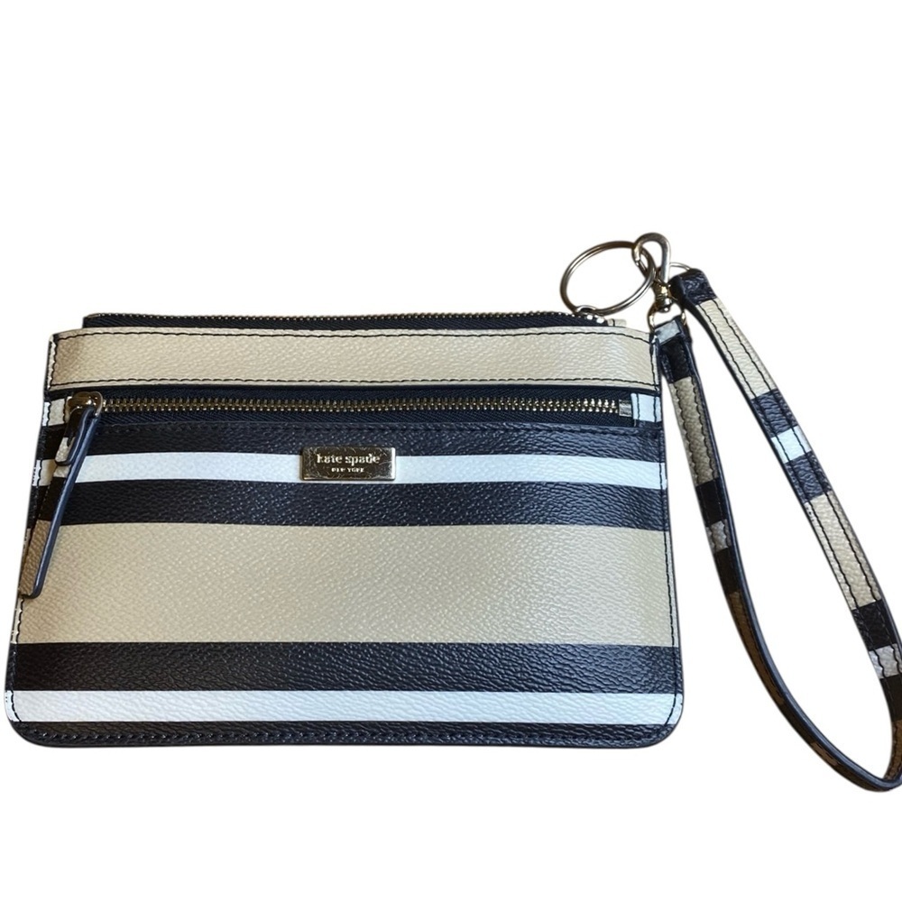 Kate Spade Bags Kate Spade Shore Street Tini Ottoman Stripe Wristlet
